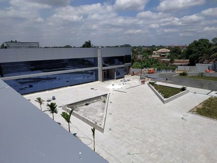 Forjado Colaborante INCO 70.4 para el nuevo Hospital  Mama Bang en Bata-  Guinea Ecuatorial