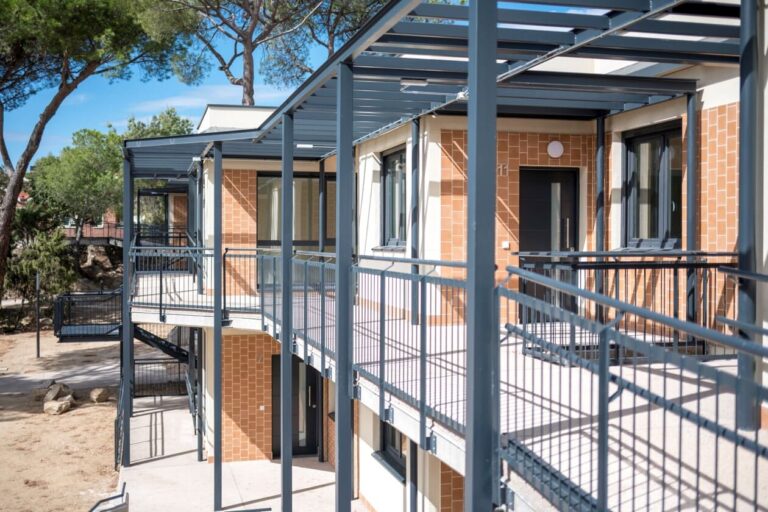 Forjado colaborante INCO 100.3 Colaborante para el jubilar Villa Rosita en Torrelodones ( Madrid) - España