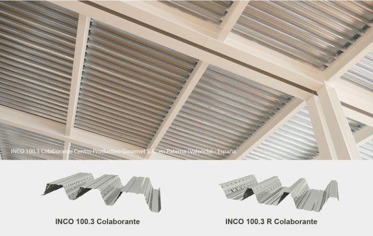 Incoperfil presenta nuevos perfiles para forjados mixtos: INCO 100.3 colaborante e INCO 100.3 R colaborante