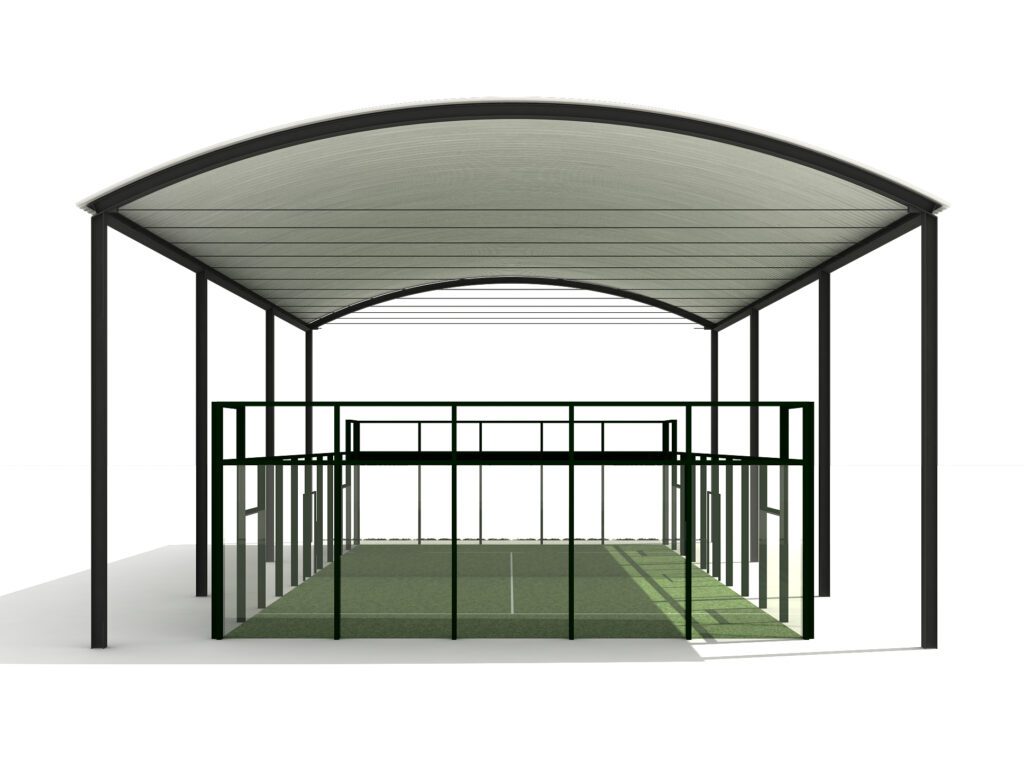 Esquema pista de pádel