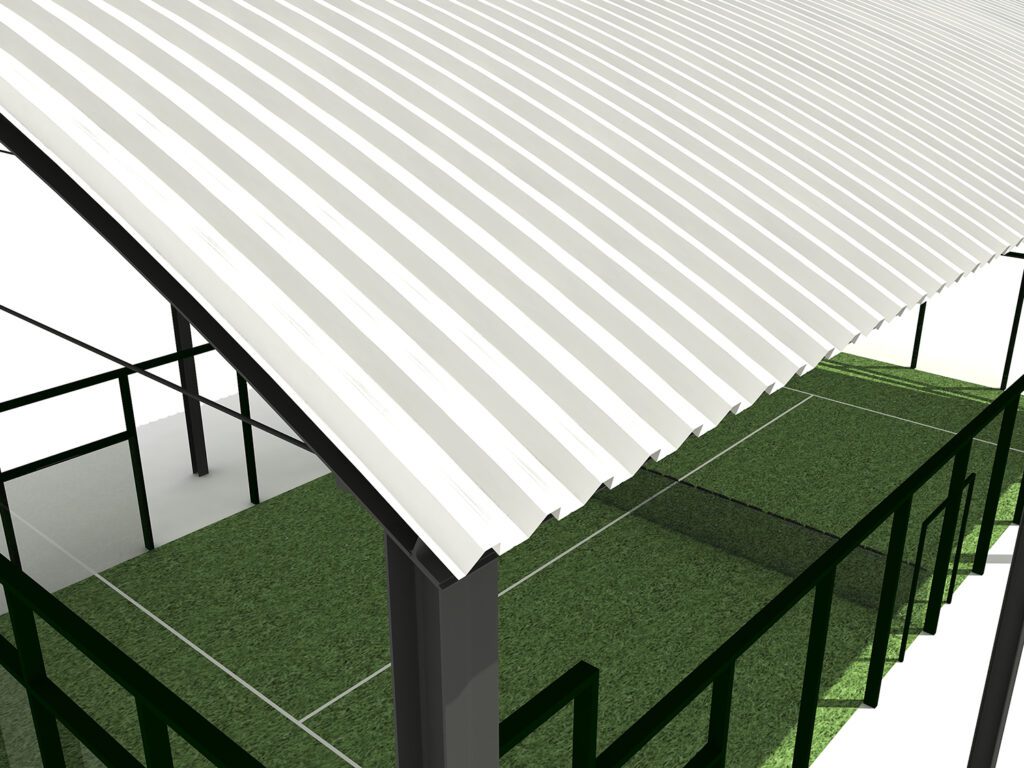 Esquema pista de pádel