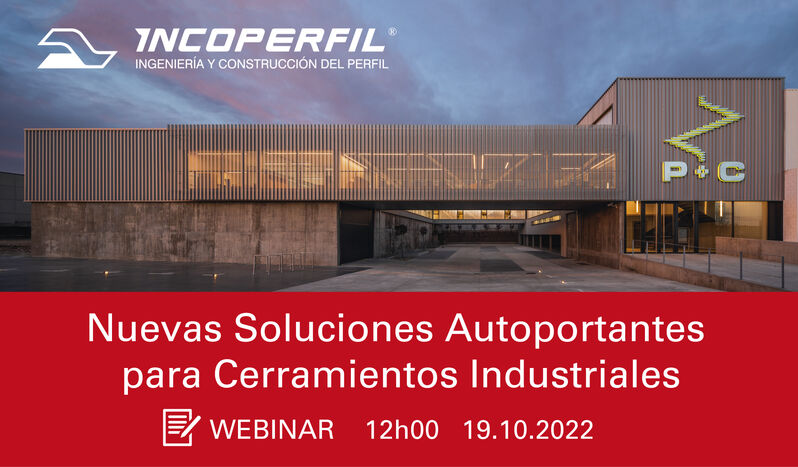 Webinar nuevas soluciones autoportantes para cerramientos industriales