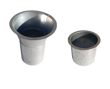 Accesorios: embocaduras, bajantes de canal