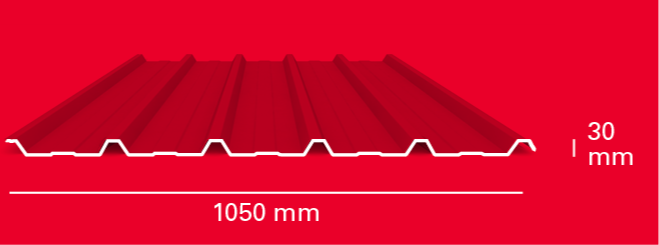 INCO 30.5 Cubierta- fondo rojo